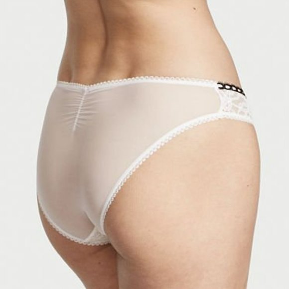 Victoria's Secret DREAM ANGELS Heritage Ribbon Slot Cheekini with Lace - Picture 4 of 5